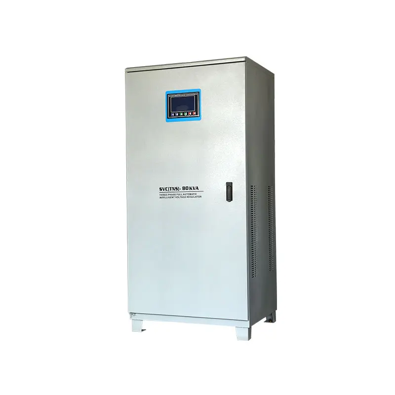 Three-phase fully automatic intelligent voltage stabilizer-80KVA